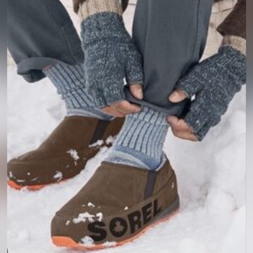 Sorel Fairbanks Waterproof Slip-On All-Weather Shoes Size 10 Used Exc